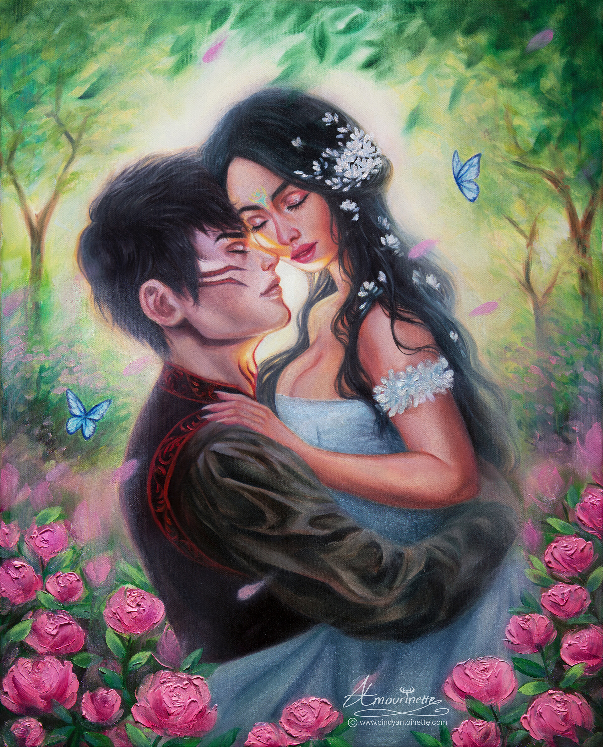 Artstation Calestis Adeimos In Valentines Oil Painting
