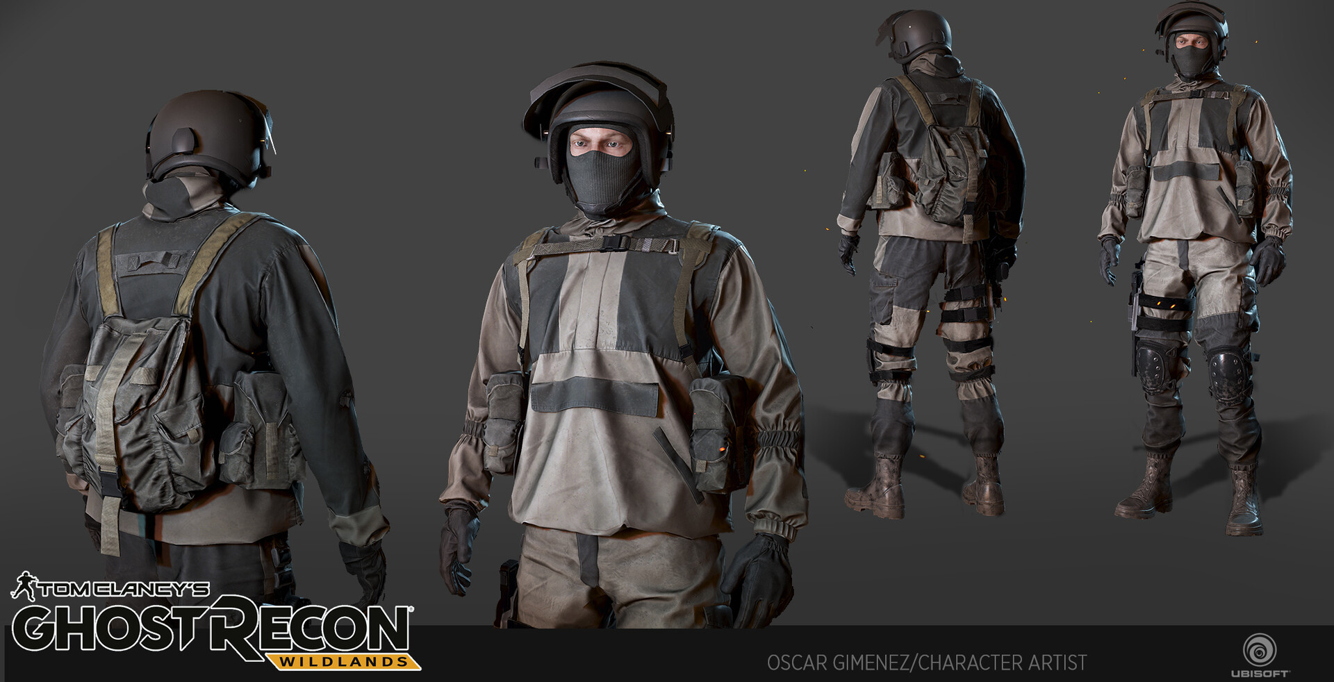 Artstation Gorka Outfit For Ghost Recon Wildlands Oscar Gimenez