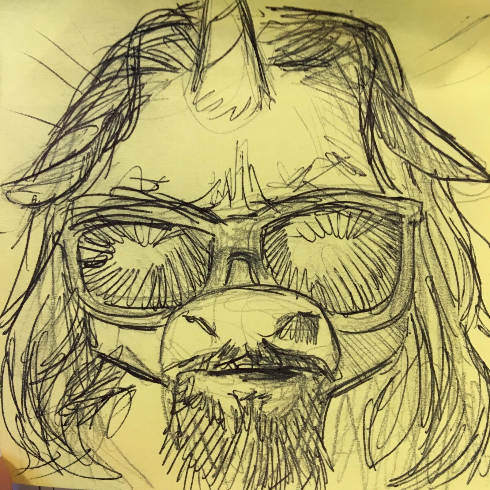 The DUDICORN - GUTTERBALS
First sketch on post it