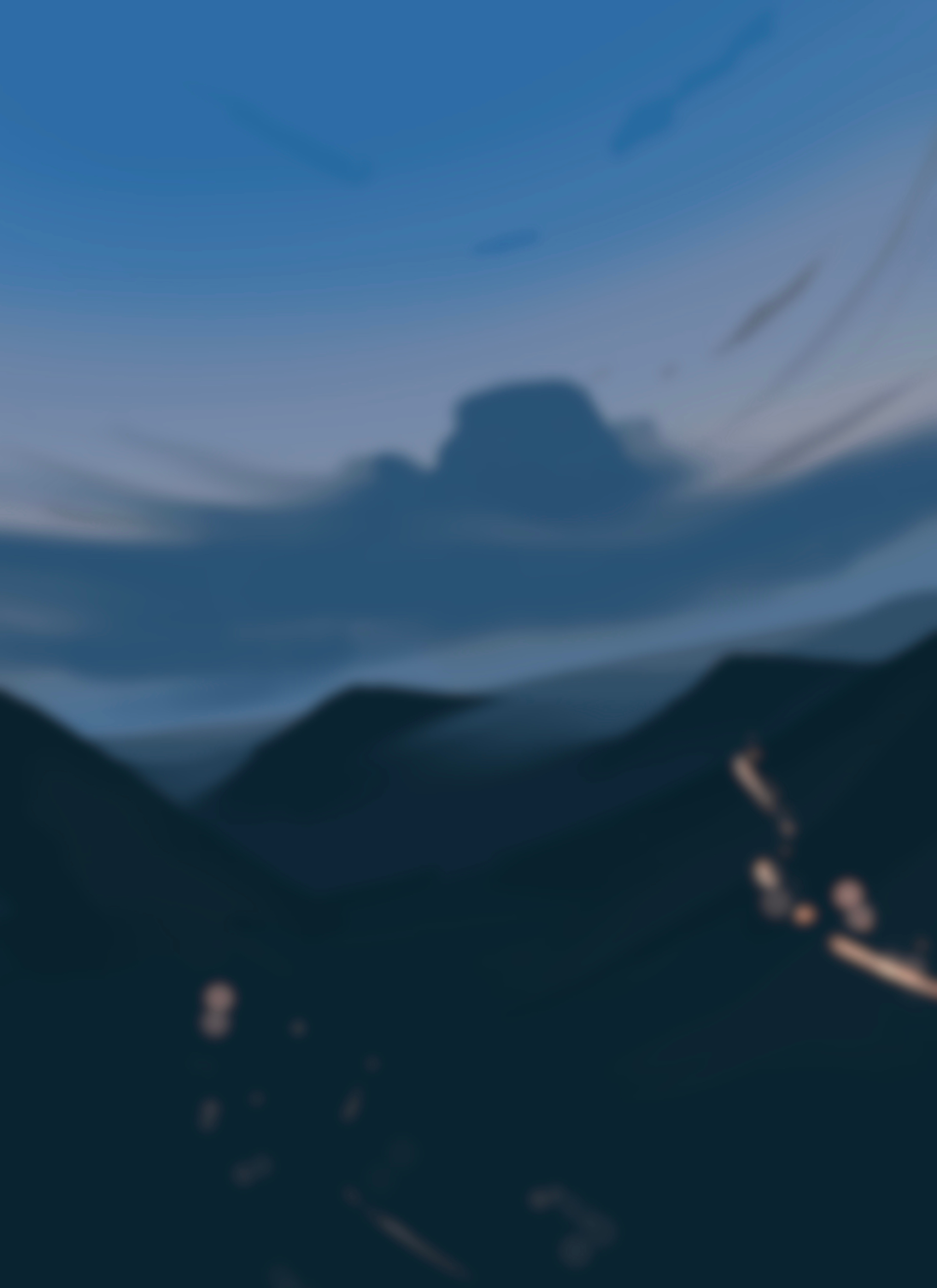 ooh blurry background!