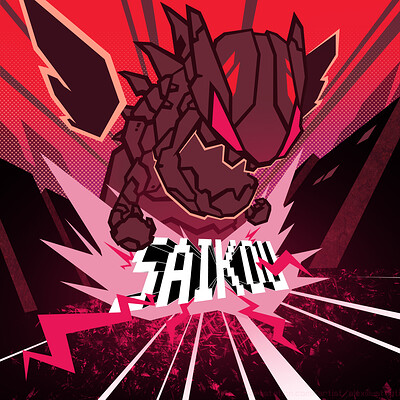 Alex illustration tokyo machine saikou artstation