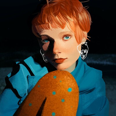 Golden Eye Digital Art by Ivana Atanasovska - Fine Art America