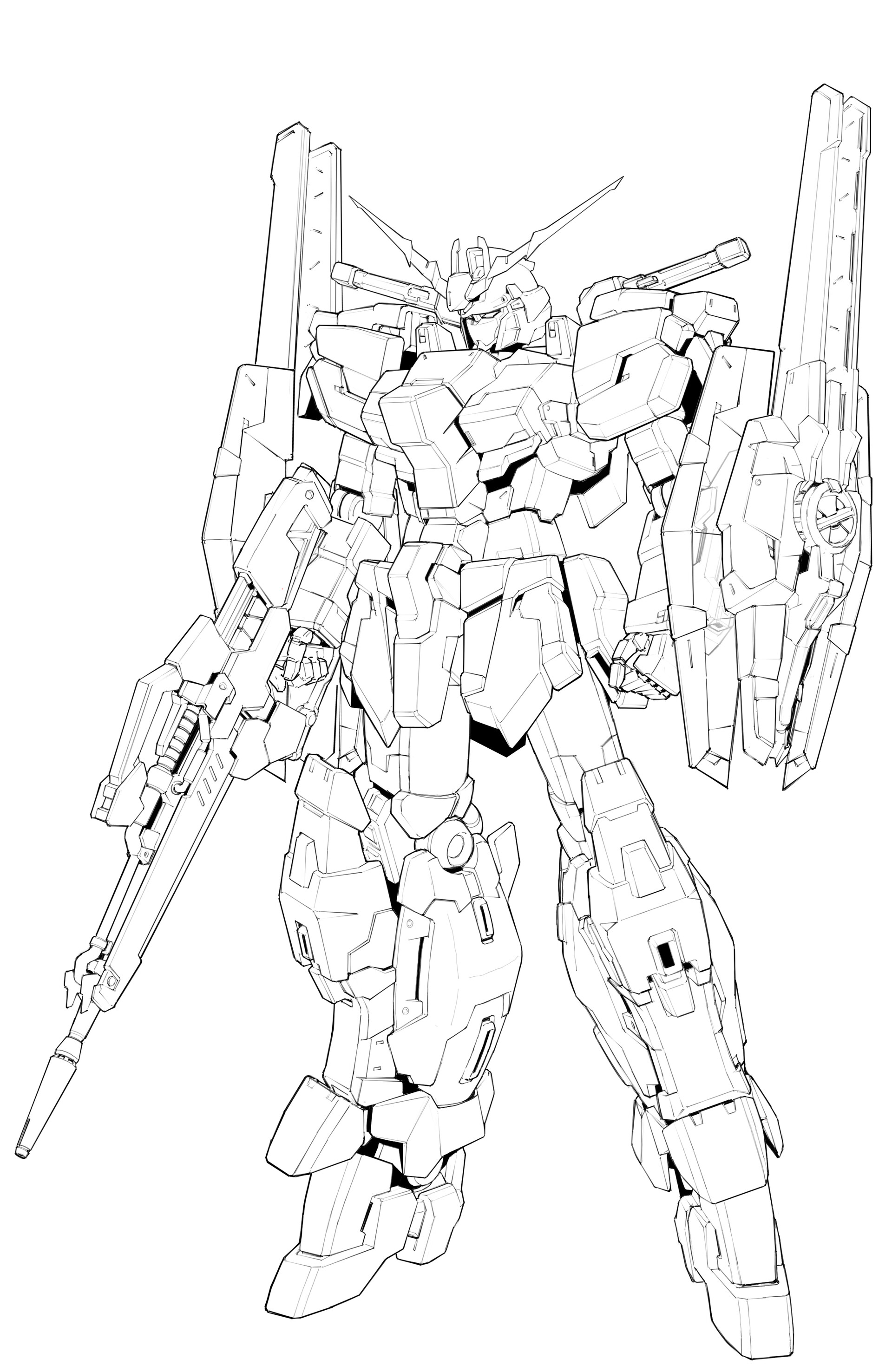 Artstation Unicorn Gundam Fanart Zih Lian