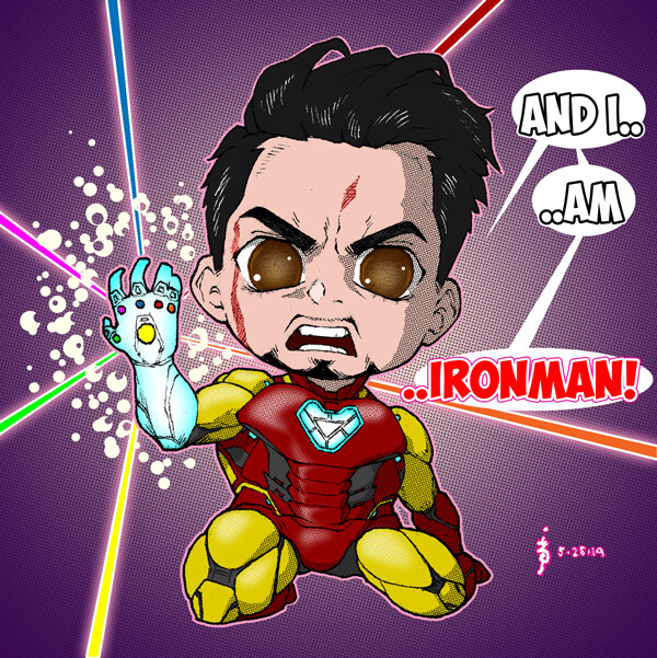 Saentj Avengers Endgame I Am Iron Man Colored Saentj Avengers Endgame I Am Iron Man Colored