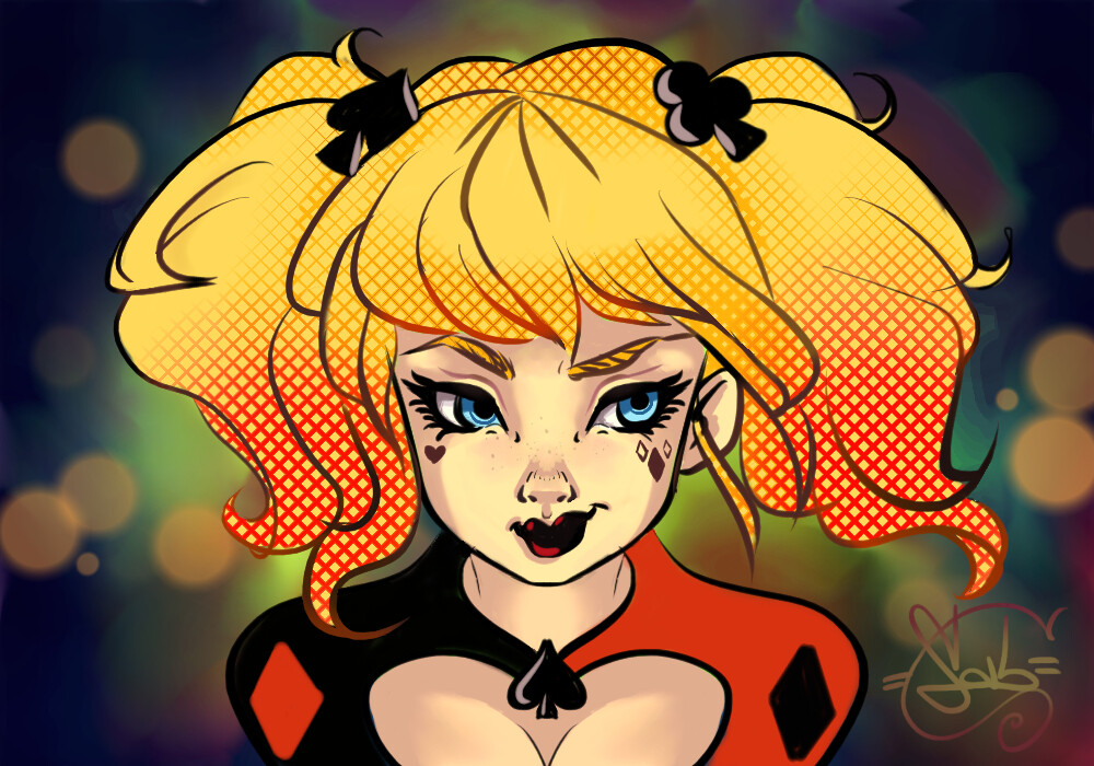 Artstation Harleyquinn Sabrina Galuppi