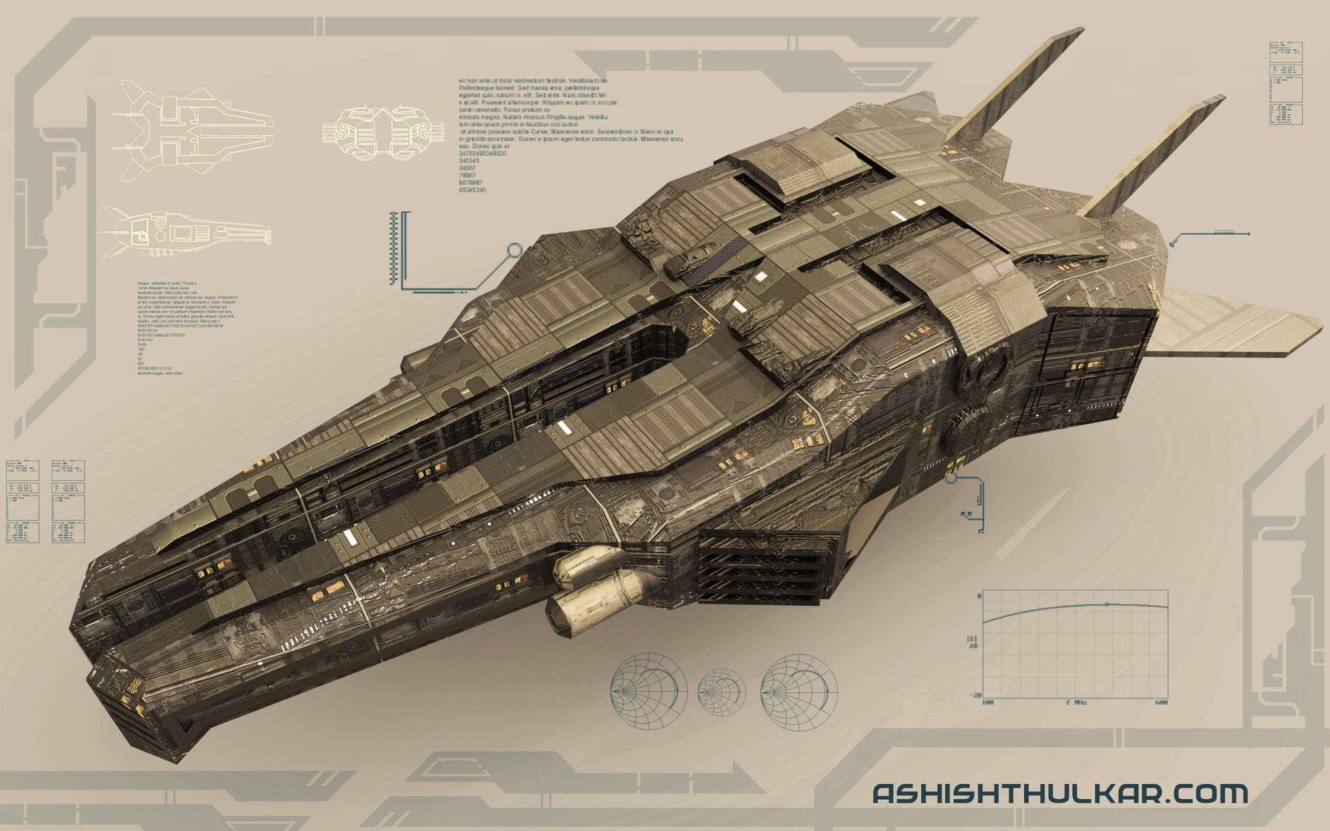 ArtStation - Spaceship