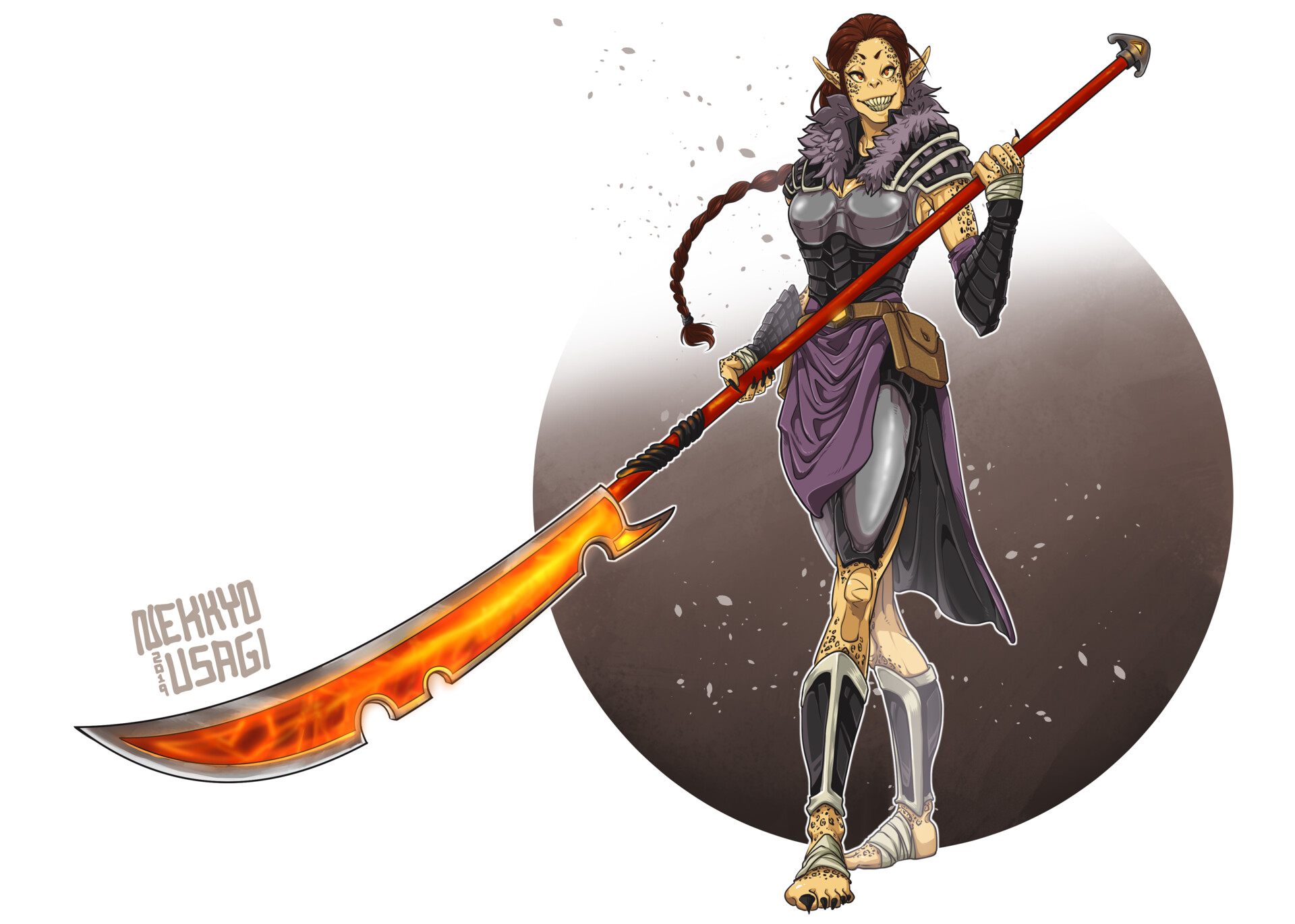 nekkyo usagi character design zoriah