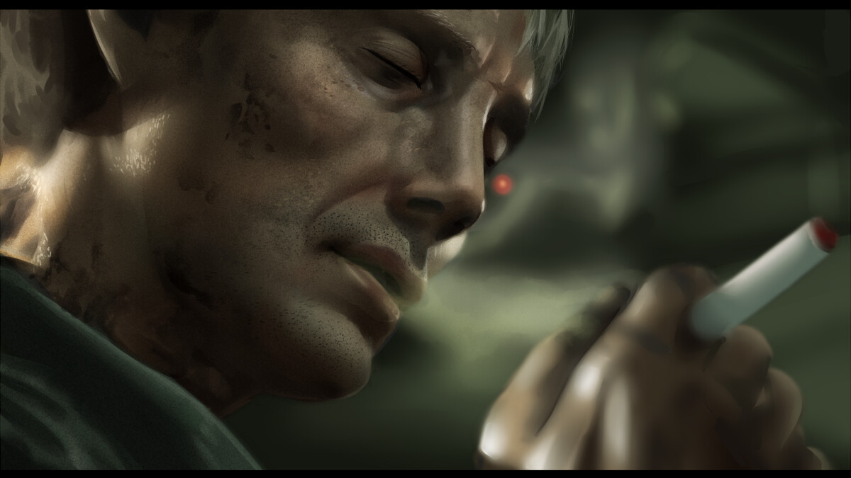 Artstation Mads Mikkelsen 九六胡椒