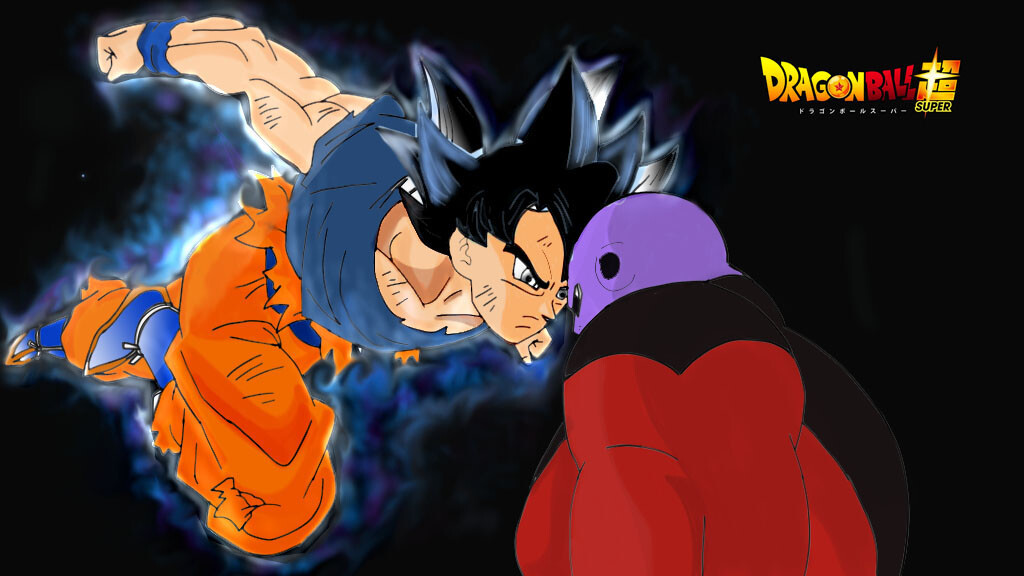 OCGoku VS Jiren Minimal Mobile Wallpaper  rdbz