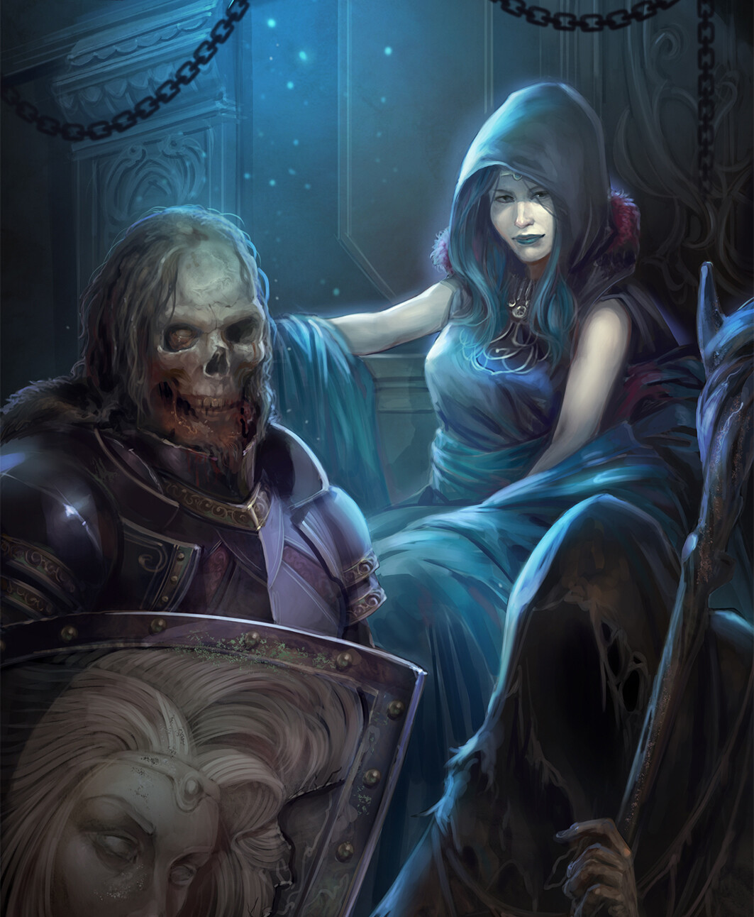 Dark Lady and Sons (detail)
Shadow of the Demon Lord _Schwalb Entertainment, LLC 