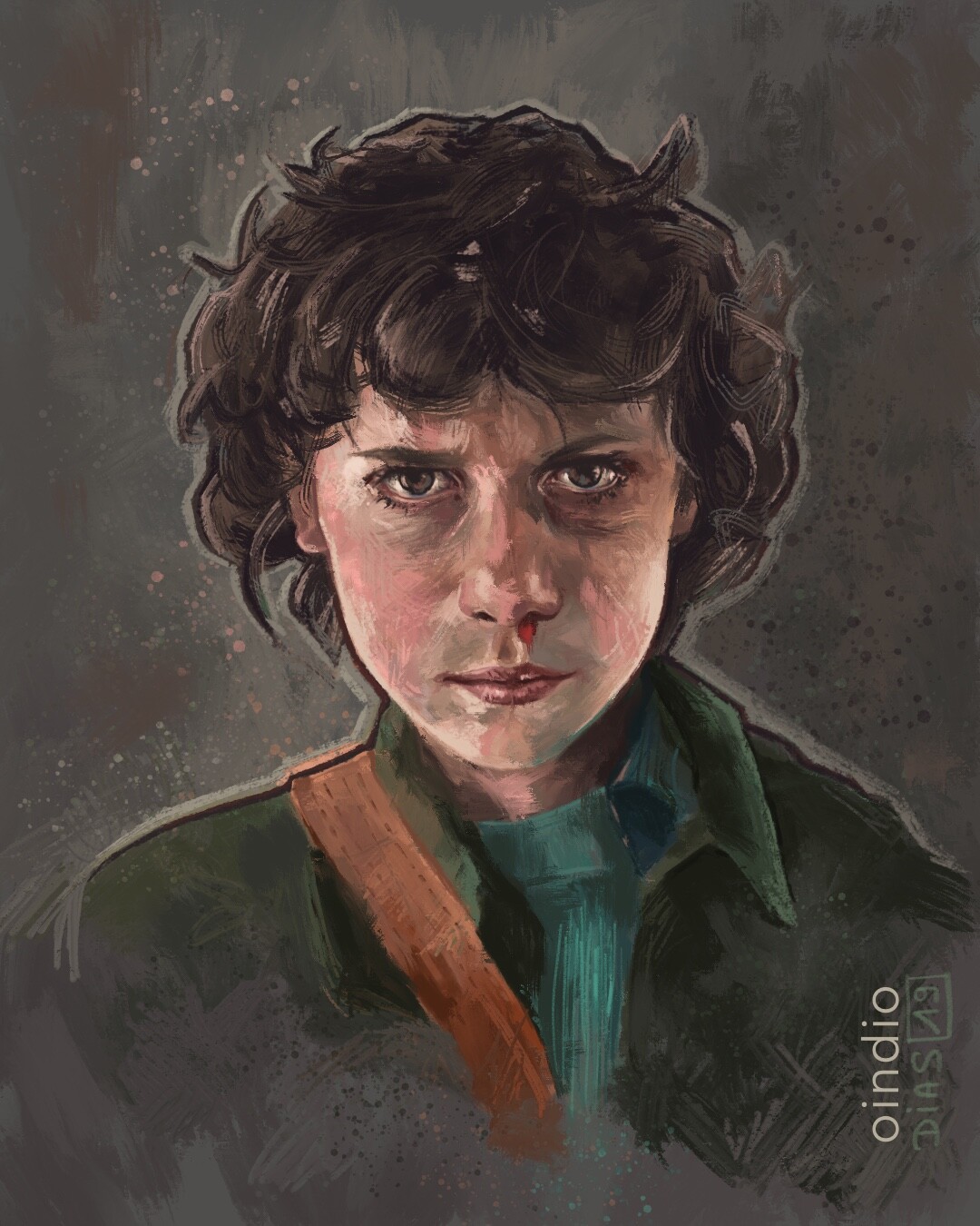 Artstation Eleven Stranger Things Season 2 Rui Dias