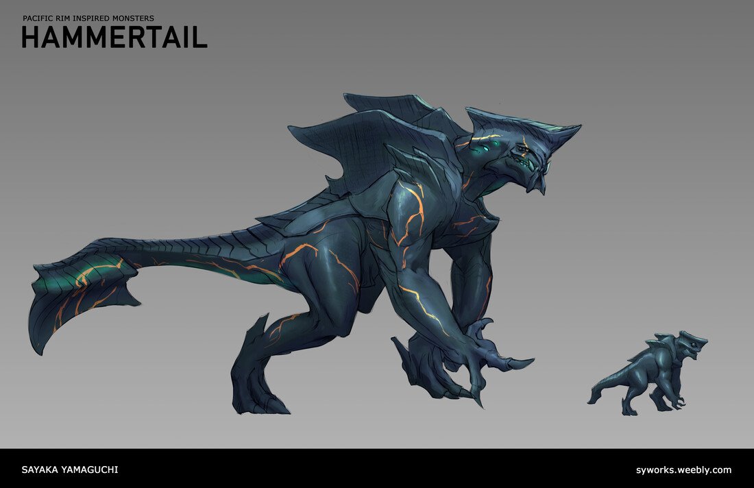 Hammertail - fan concept for Pacific Rim