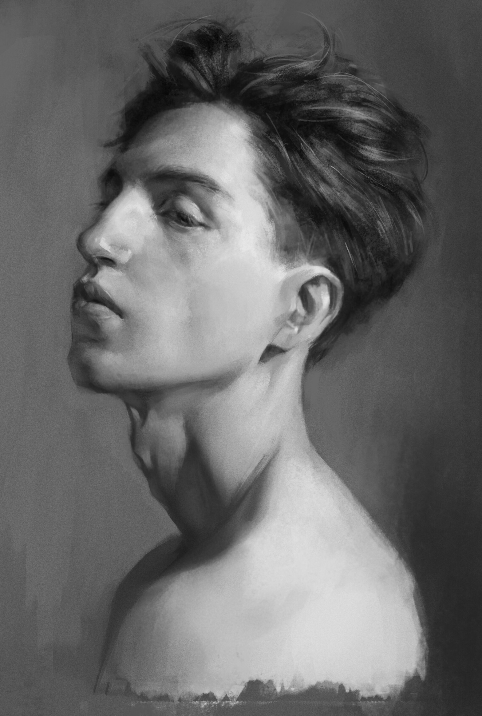 ArtStation - Portrait study