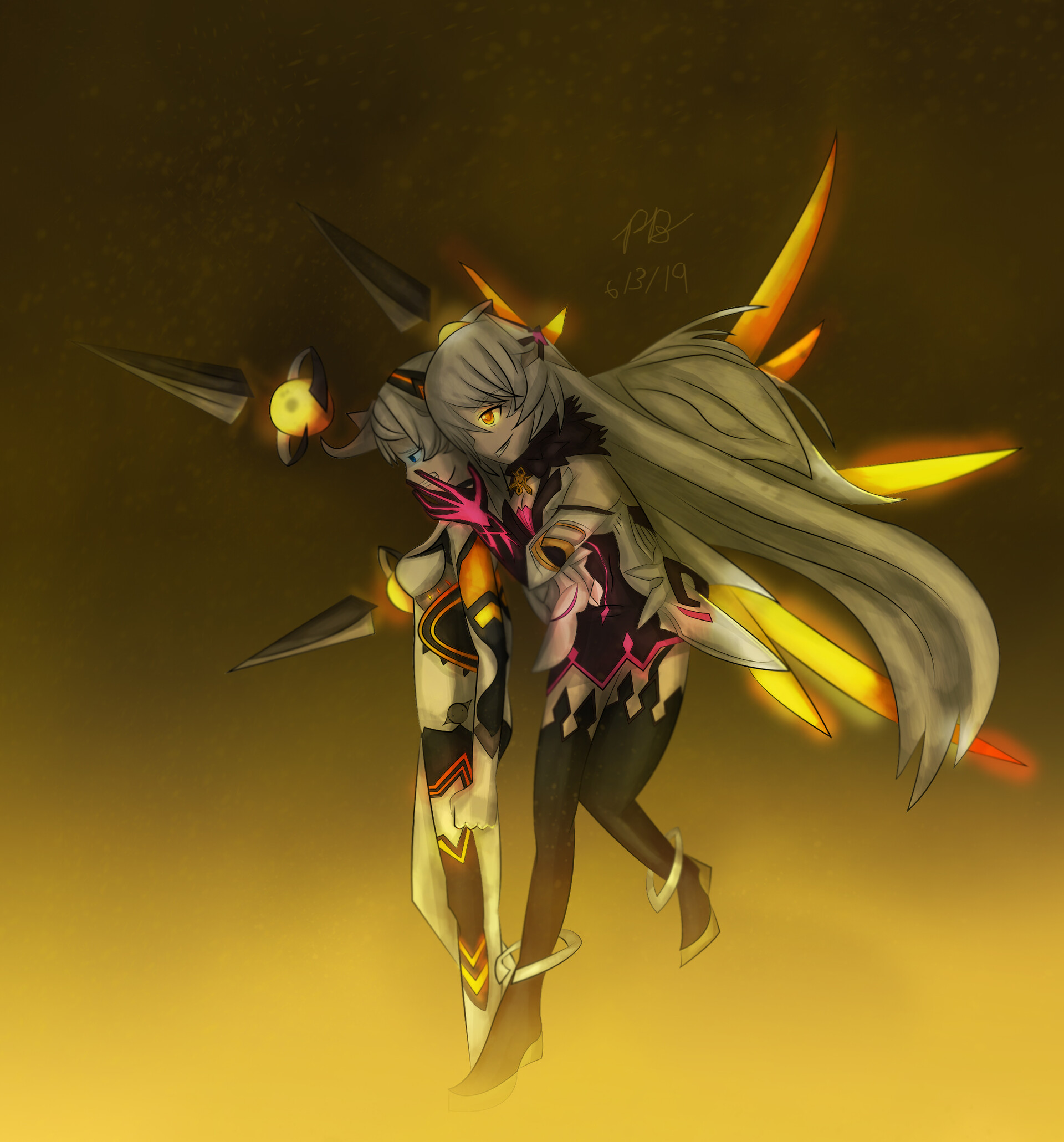 ArtStation Kiana (Honkai Impact 3) Inner Demons