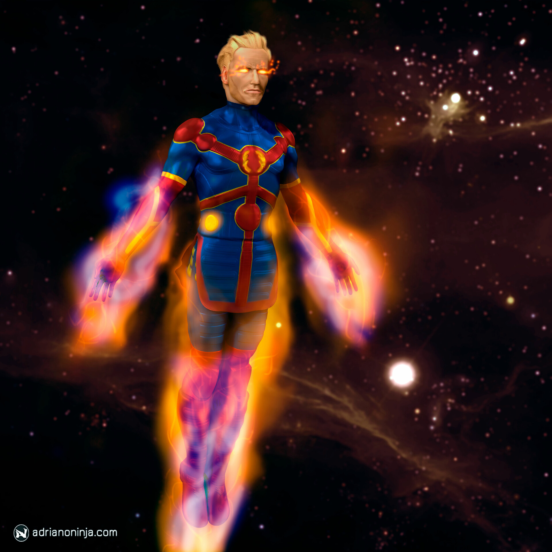 Artstation Ikaris Eternals Adriano Ninja Ikaris was a third generation member of the eternals, an evolutionary offshoot of humanity who possessed extraordinarily long life spans and superhuman powers. artstation ikaris eternals adriano ninja