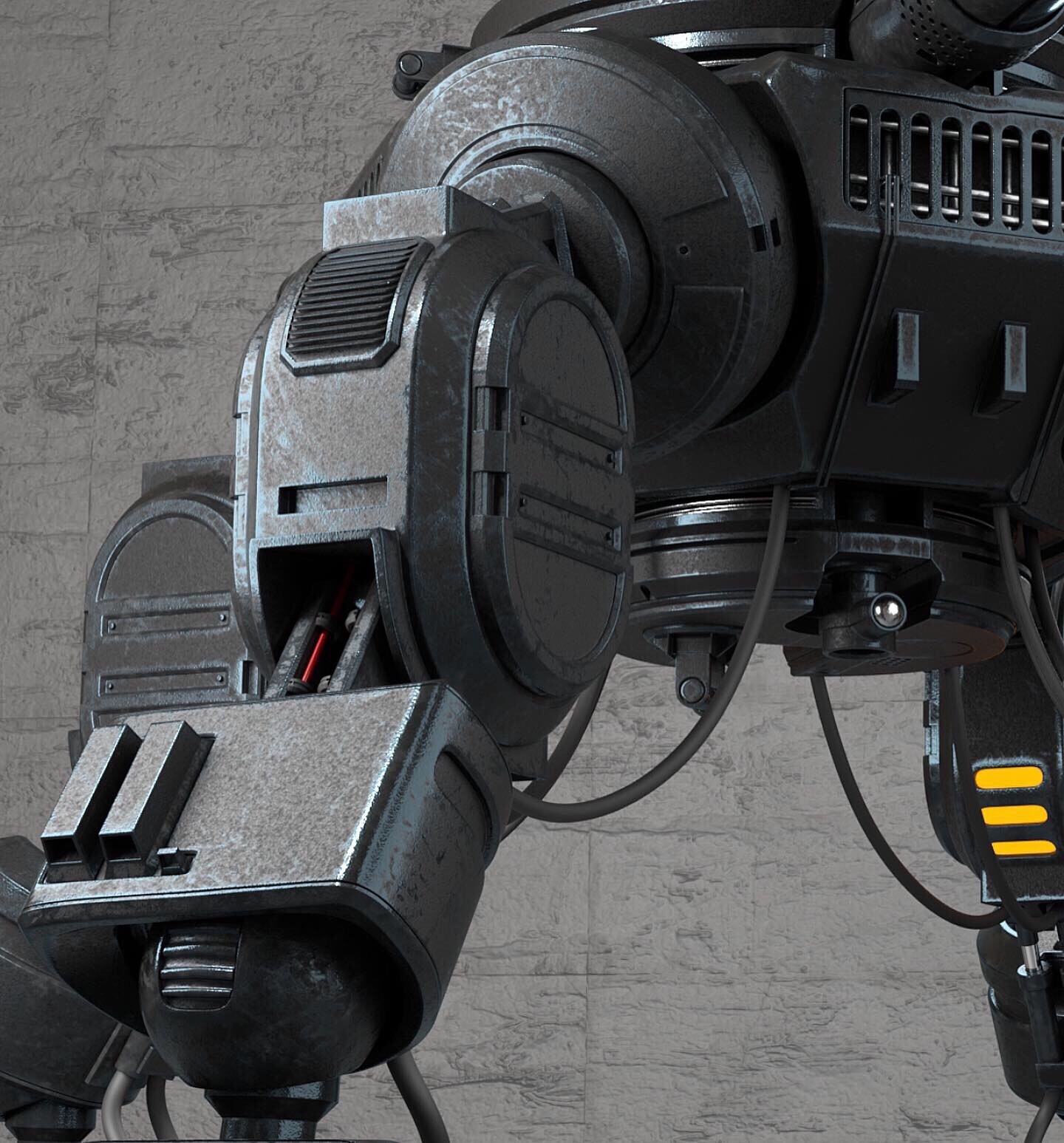 Close-up Render