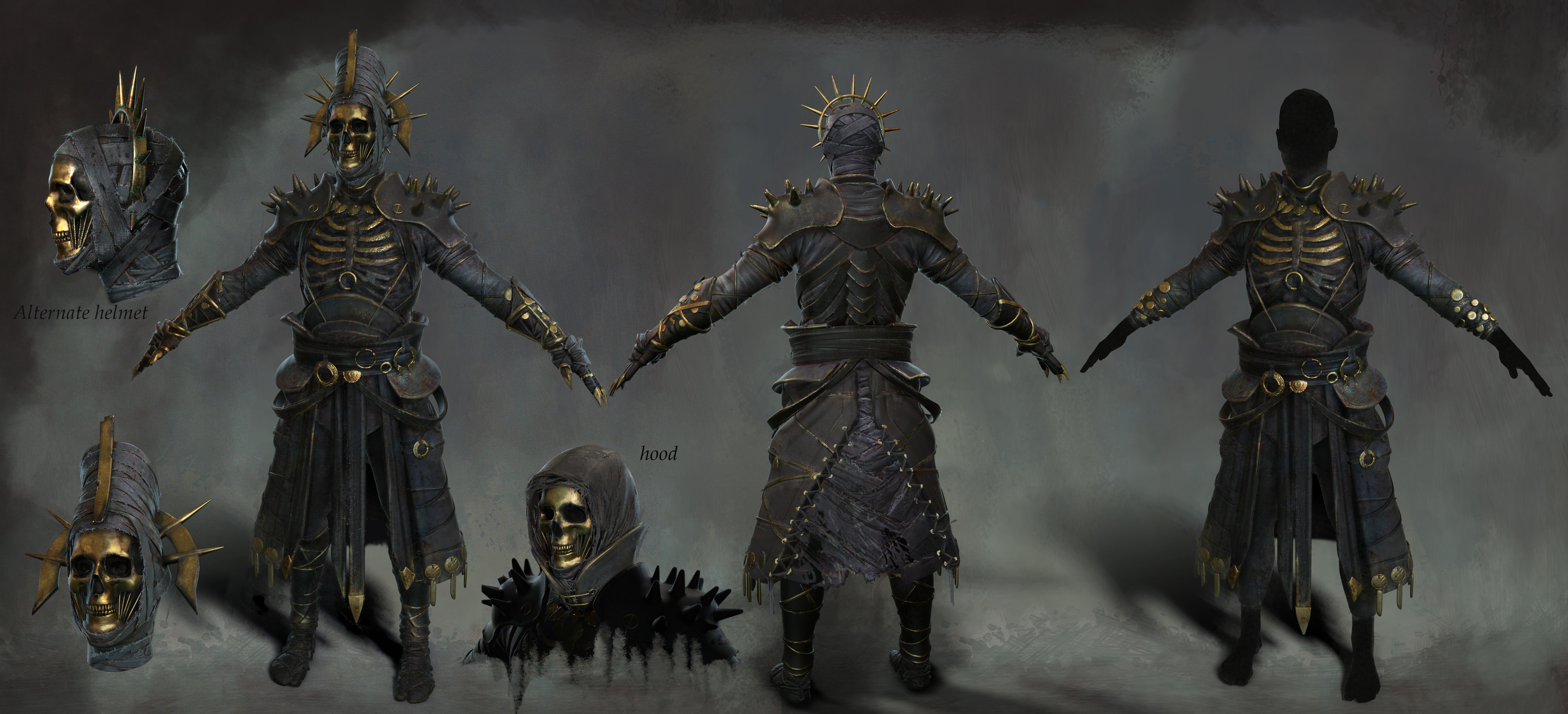 ArtStation Cult Of Apocalypse Armour Set