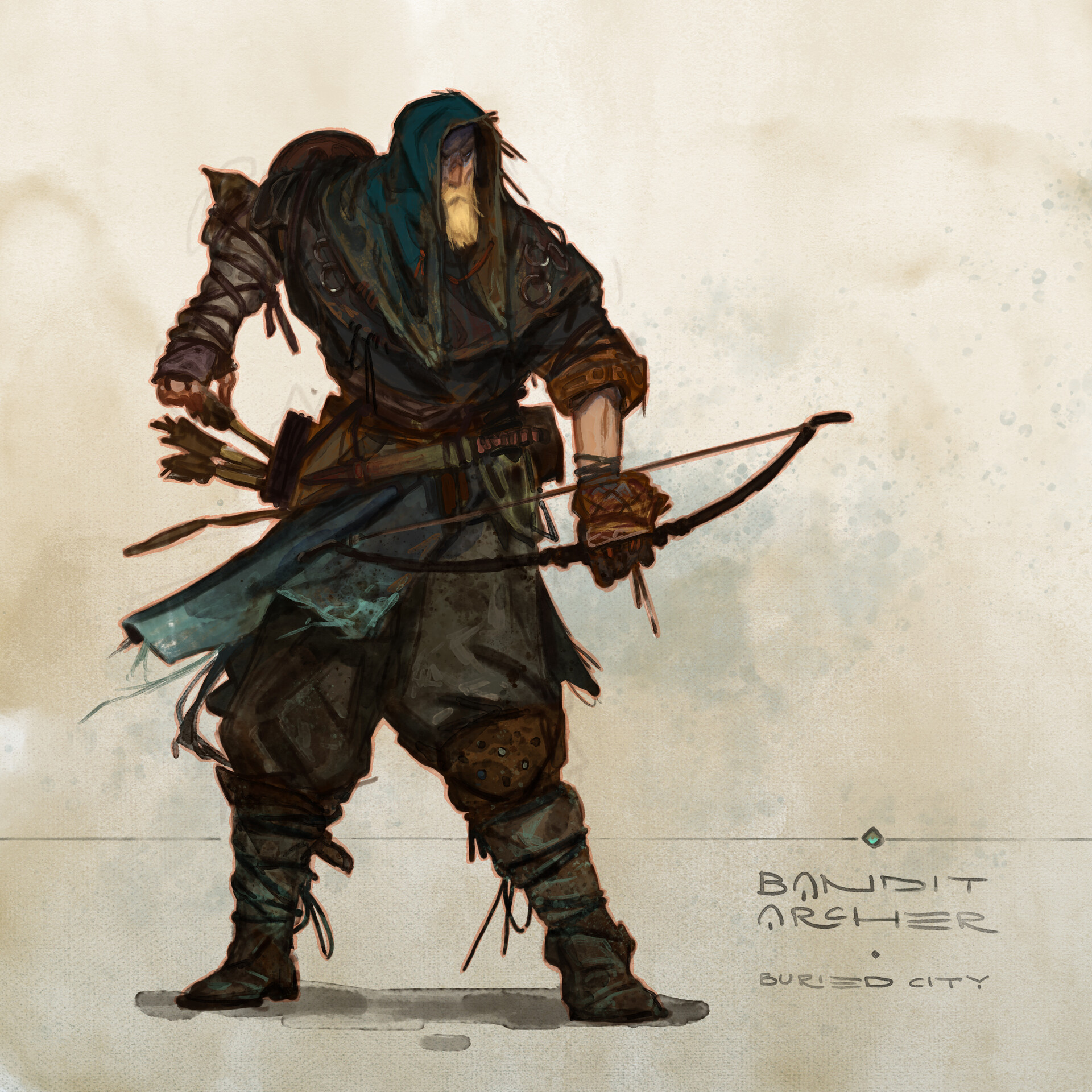 Konstantin Vavilov Buried City Bandit Archer Konstantin Vavilov Buried City Bandit Archer