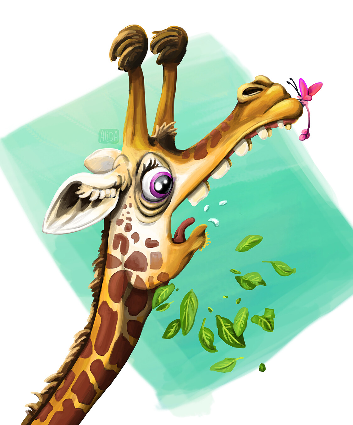 ArtStation - Screaming Giraffe