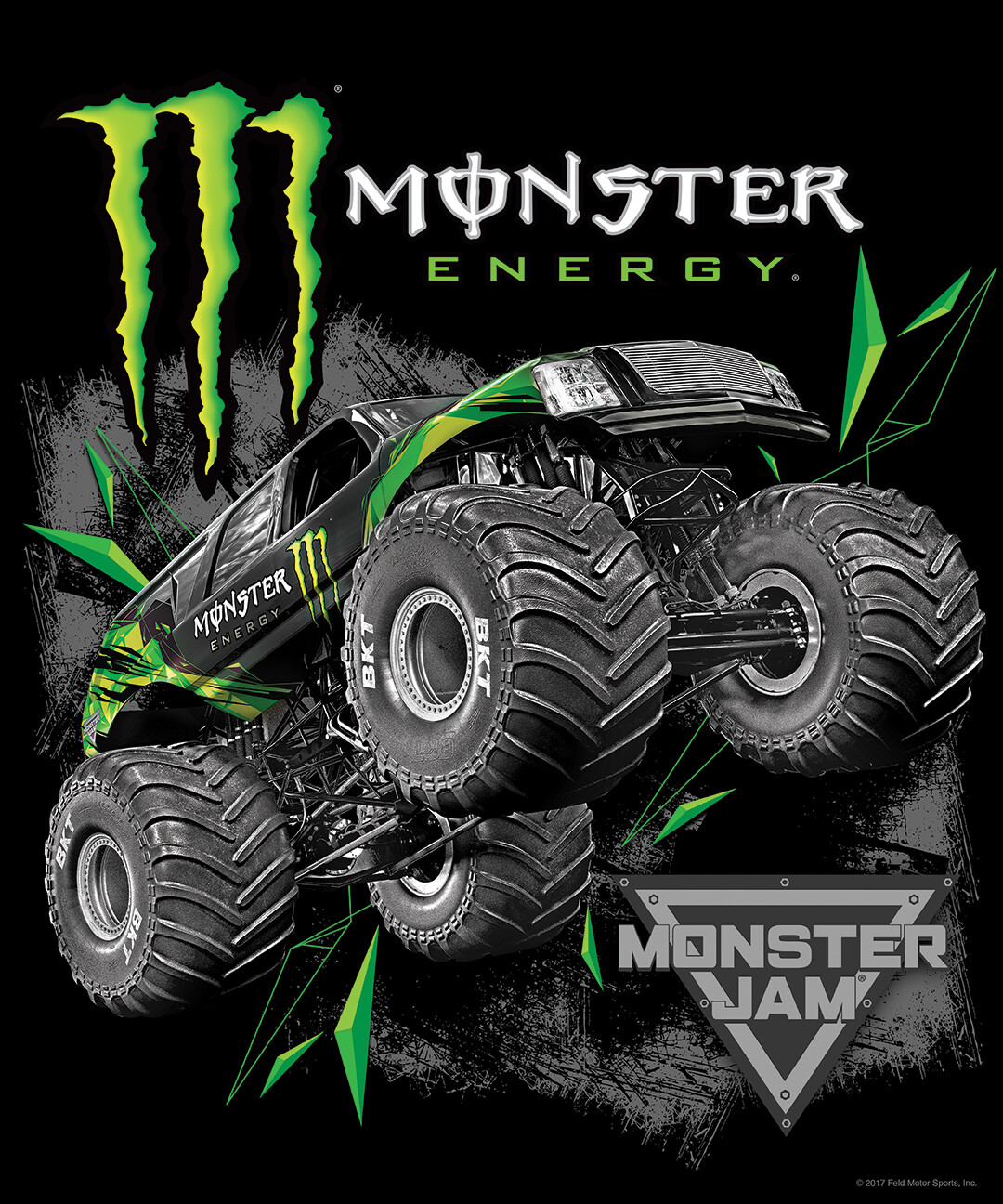 Monster Energy Monster Truck !  Monster trucks, Big monster