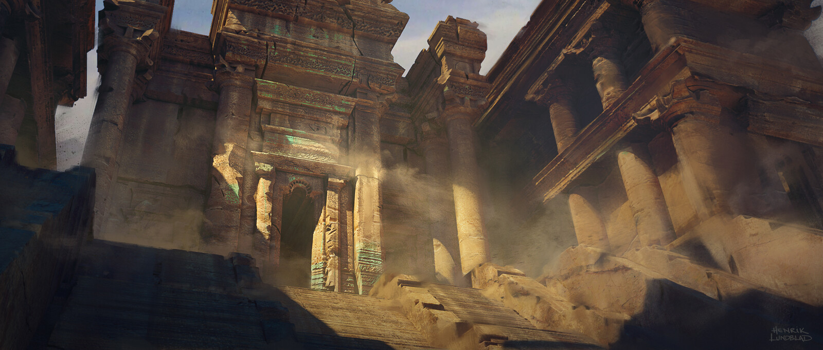 Sandstone Temple Concept