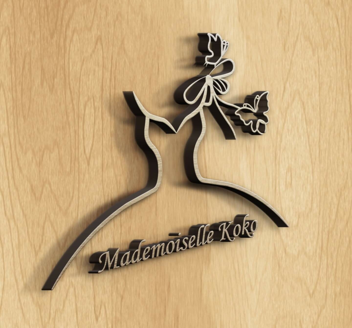 Andjela Milosevic - Logo design for MADEMOISELLE KOKO