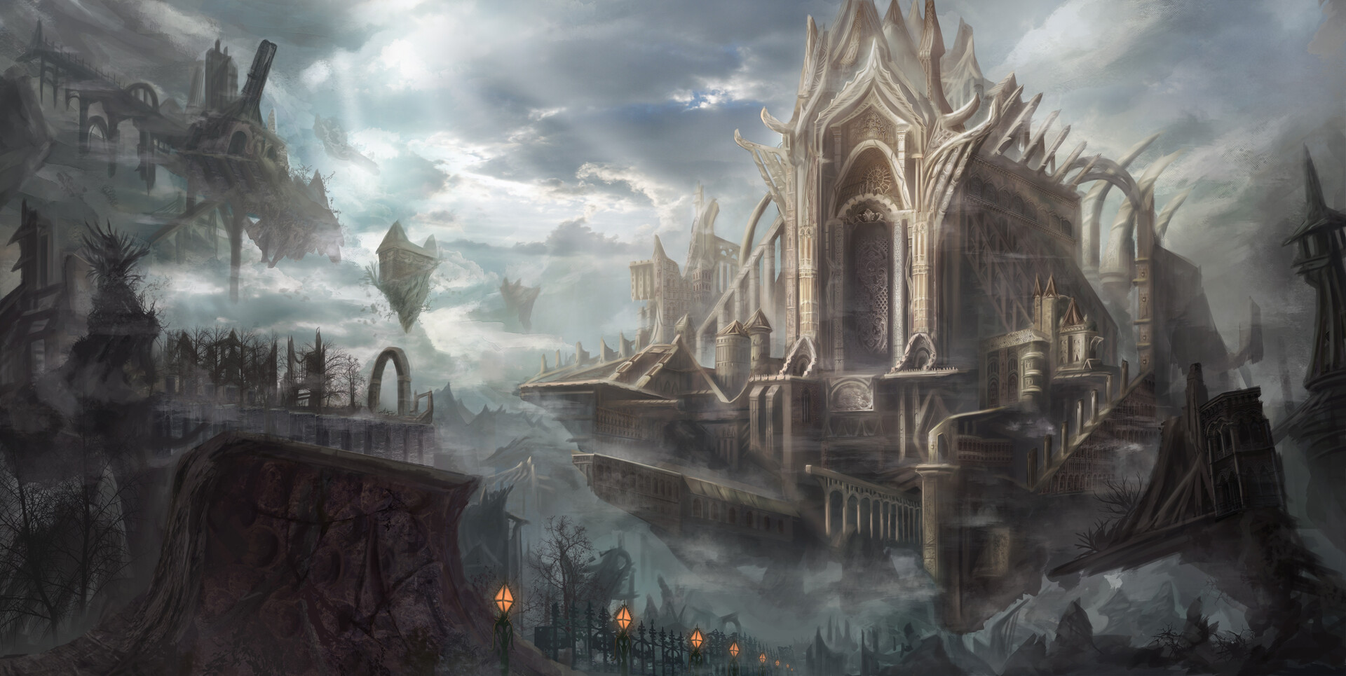ArtStation destroyed kingdom, 0. DG