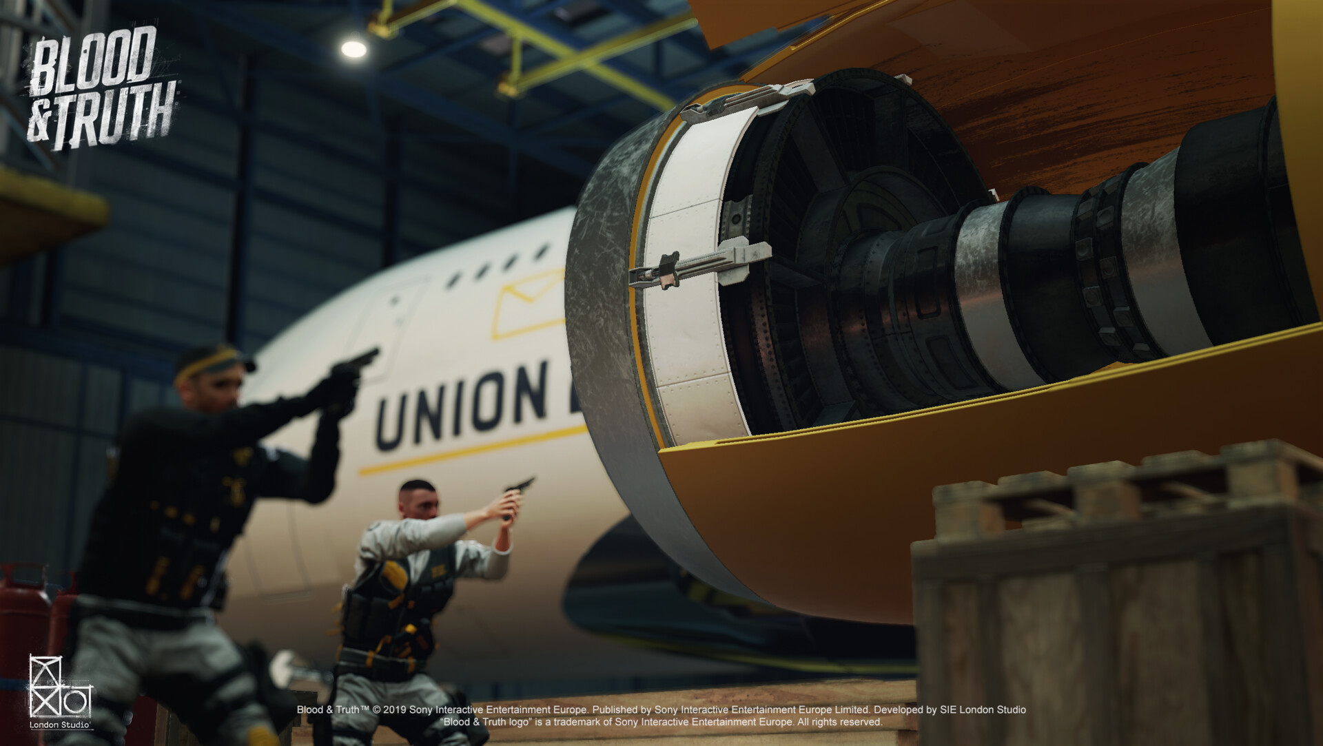 James Pavitt Blood And Truth Hangar Mission