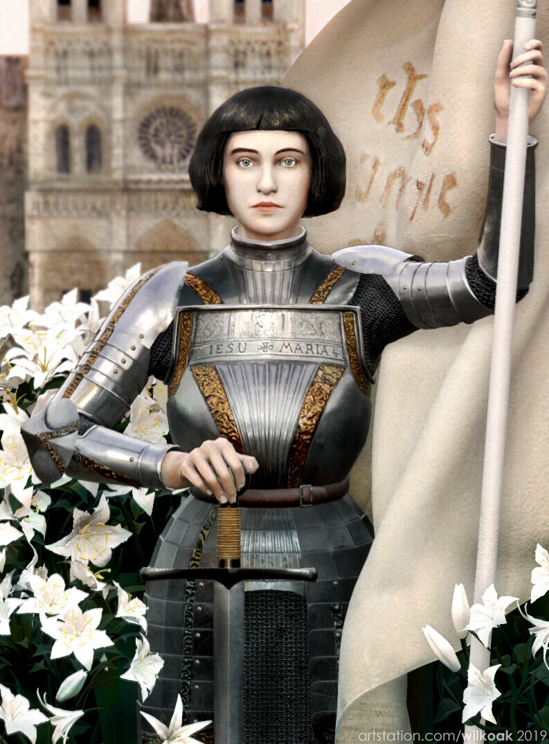 Artstation Saint Joan Of Arc Usw Game Art