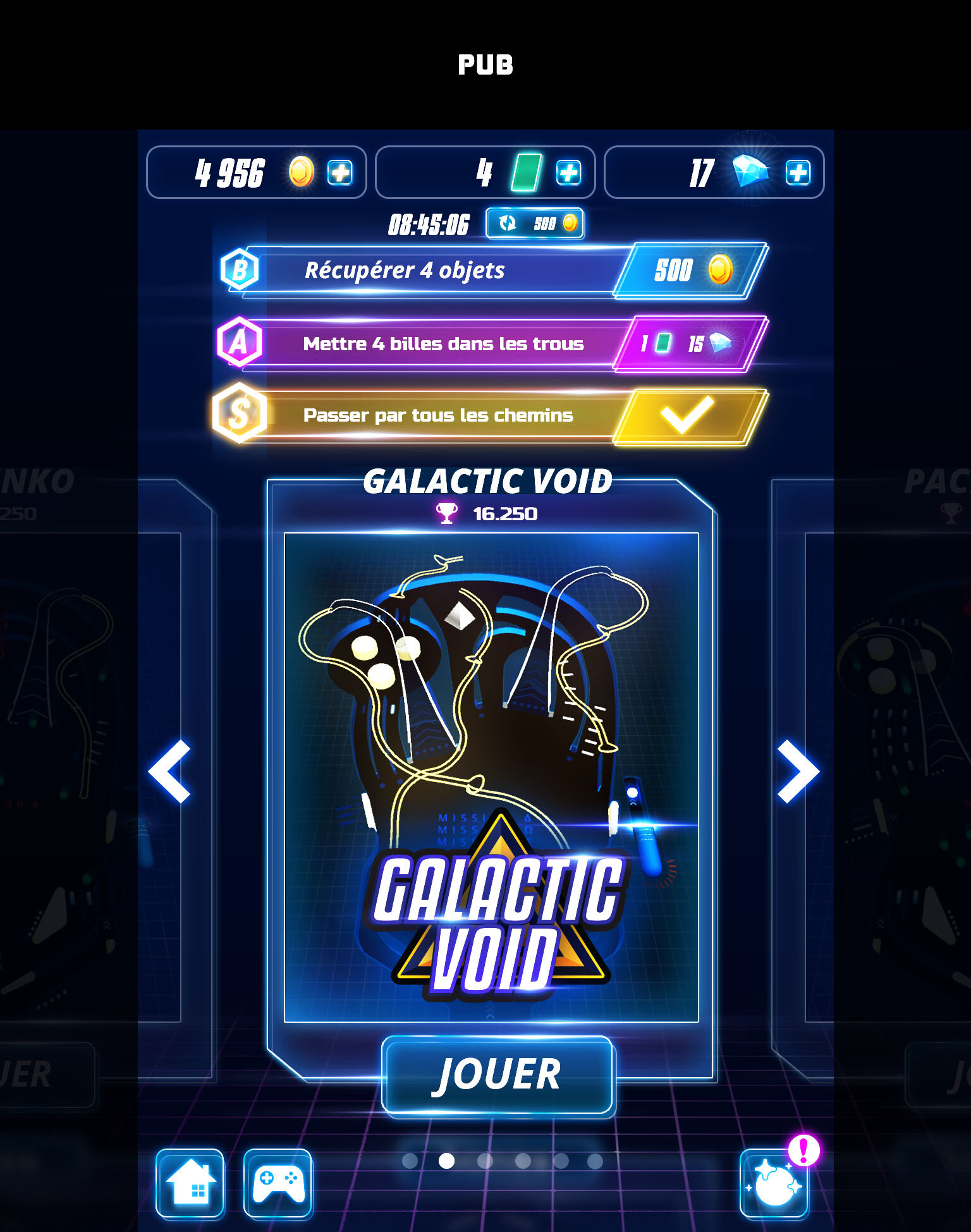 Sander Dumet Pinball Mobile Game Concept