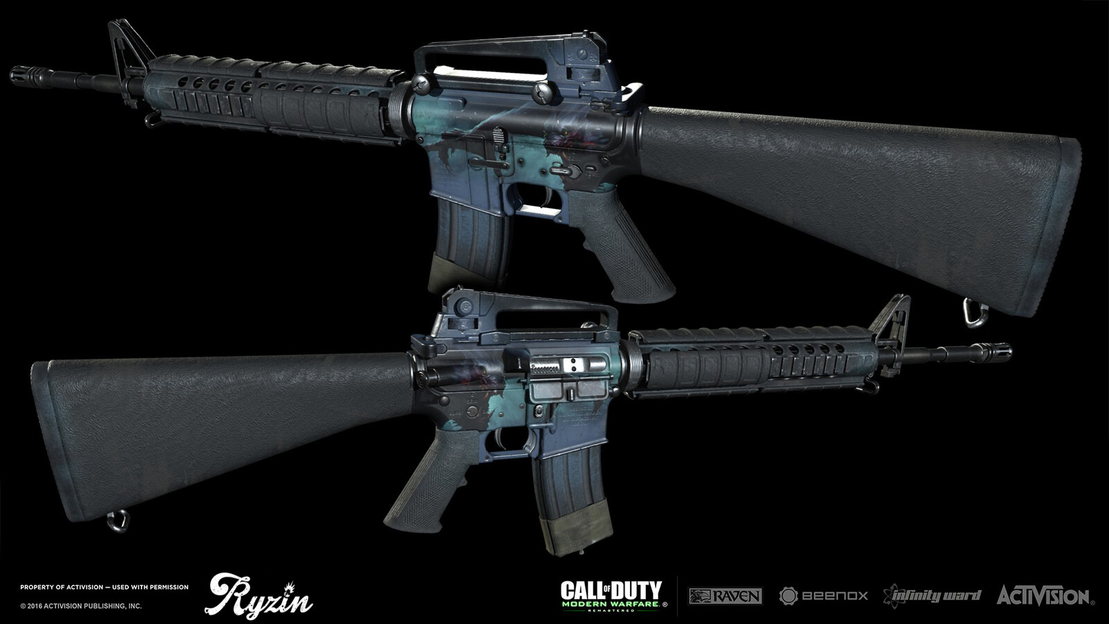 Call of Duty: Modern Warfare Remastered Weapon Skins.
