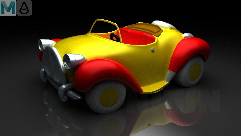 noddy car toy vintage