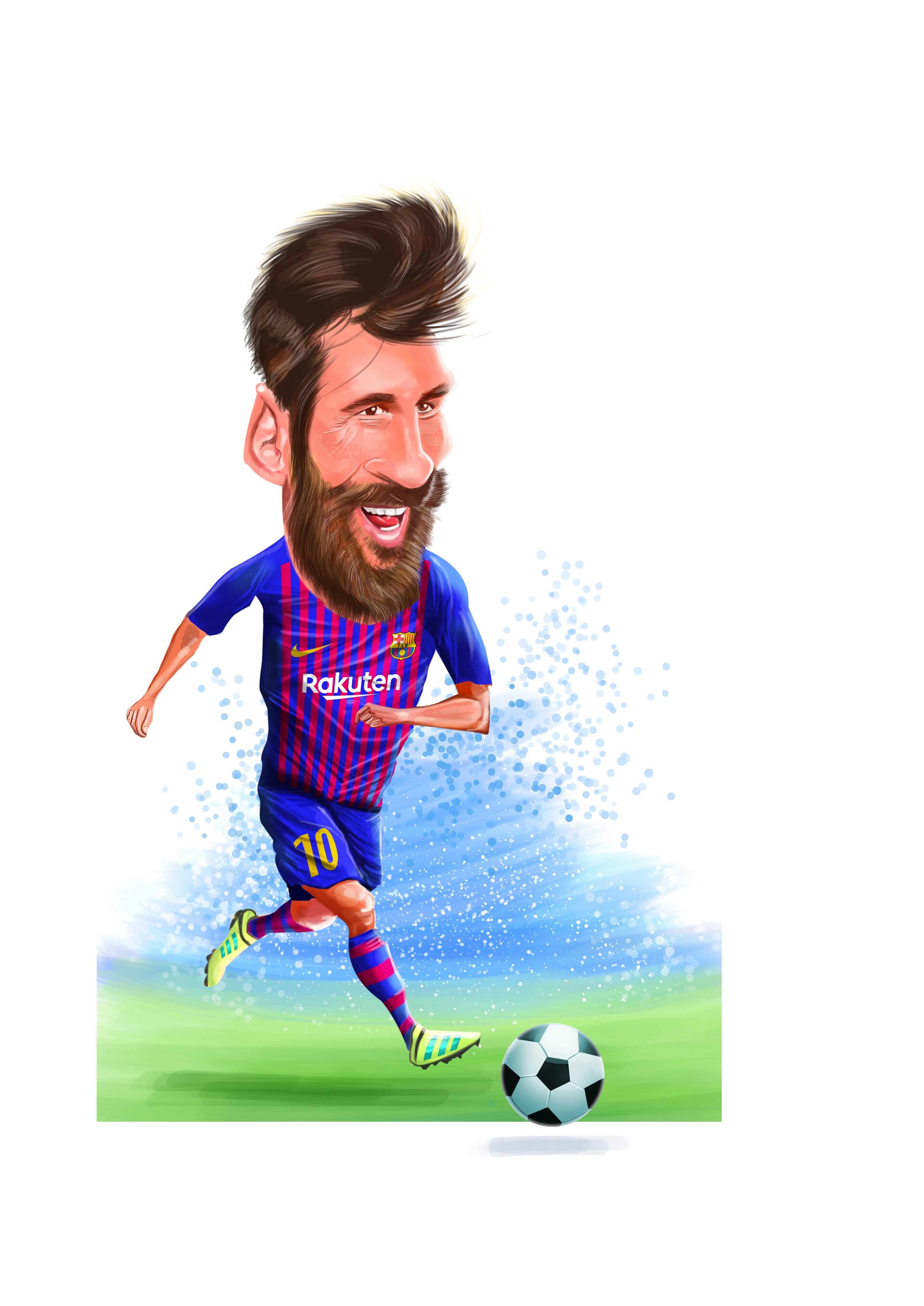 Flavio Ribeiro Lionel Messi World S Best Soccer Player Layer Breakdown