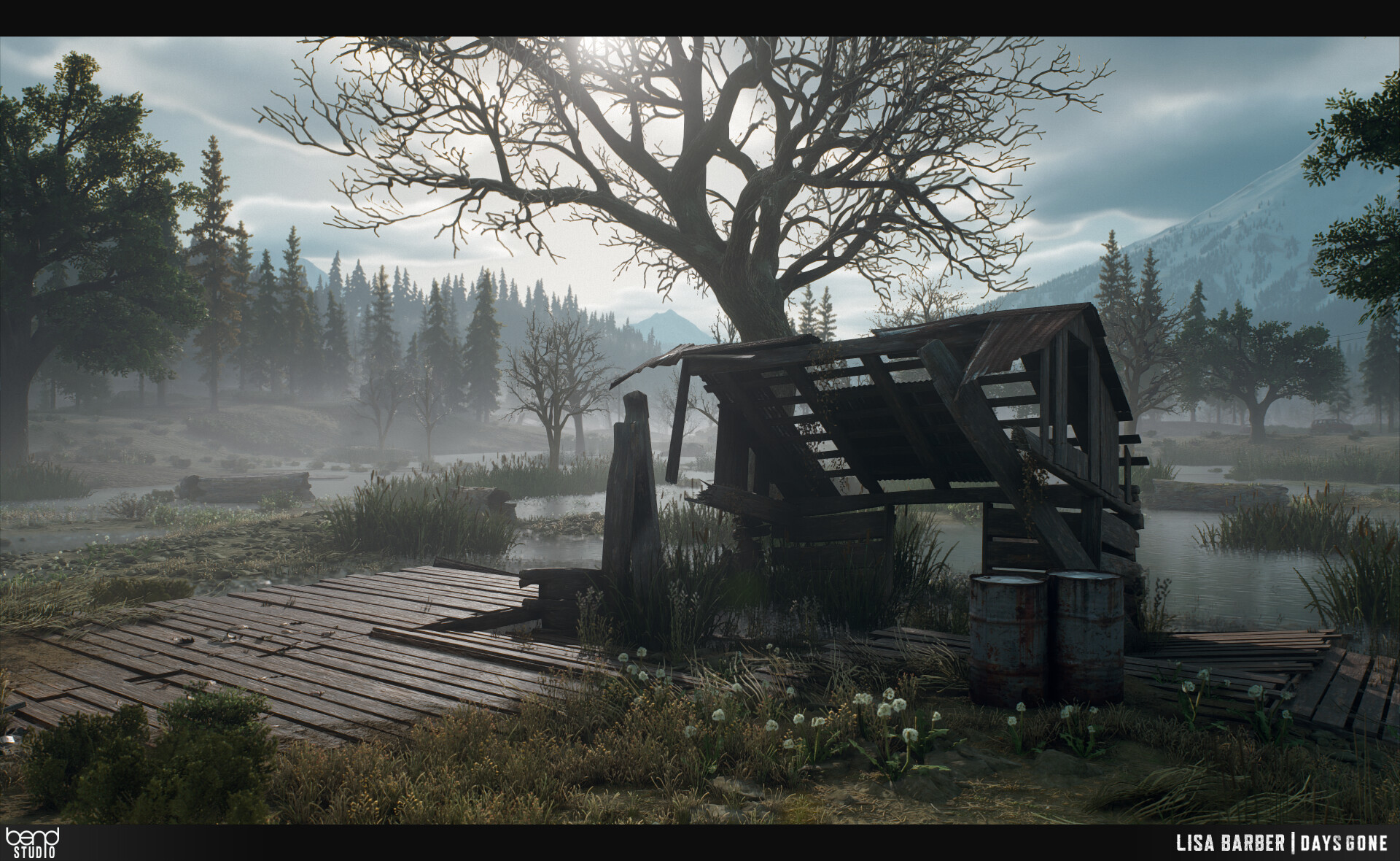 Lisa Barber Days Gone Lost Lake