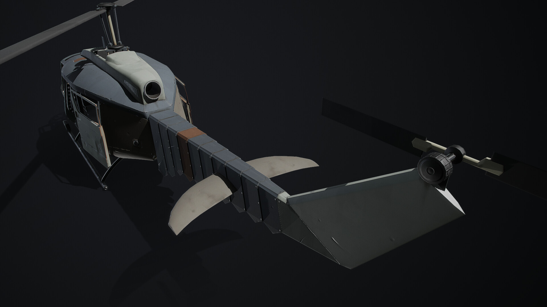 Guy Milner Game Artist Mozzy Helicopter For Hurtworld