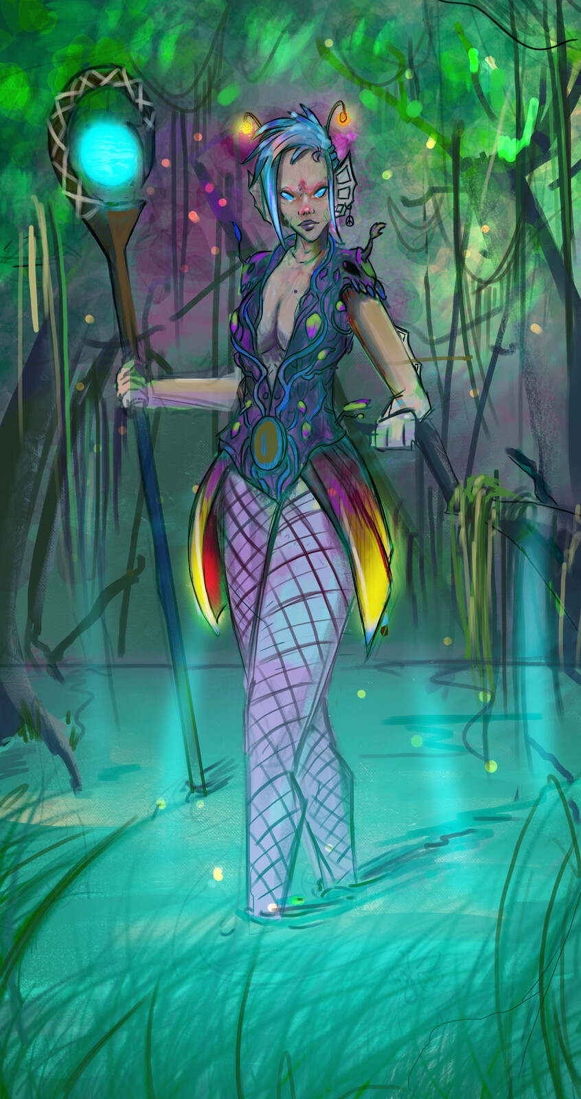 Atlas . Concepts Swamp Witch