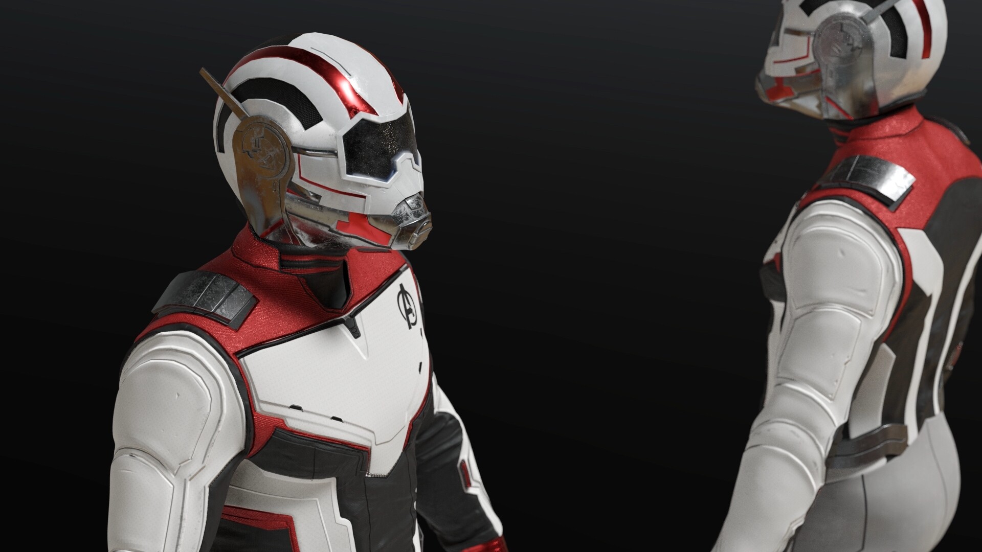Artstation Avengers Quantum Suit Albin Merle