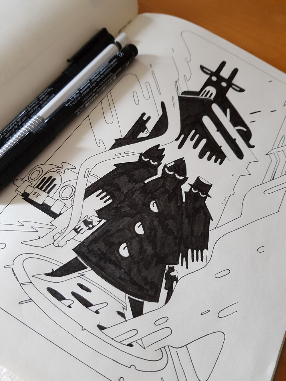 Disastrous dudes Ink!