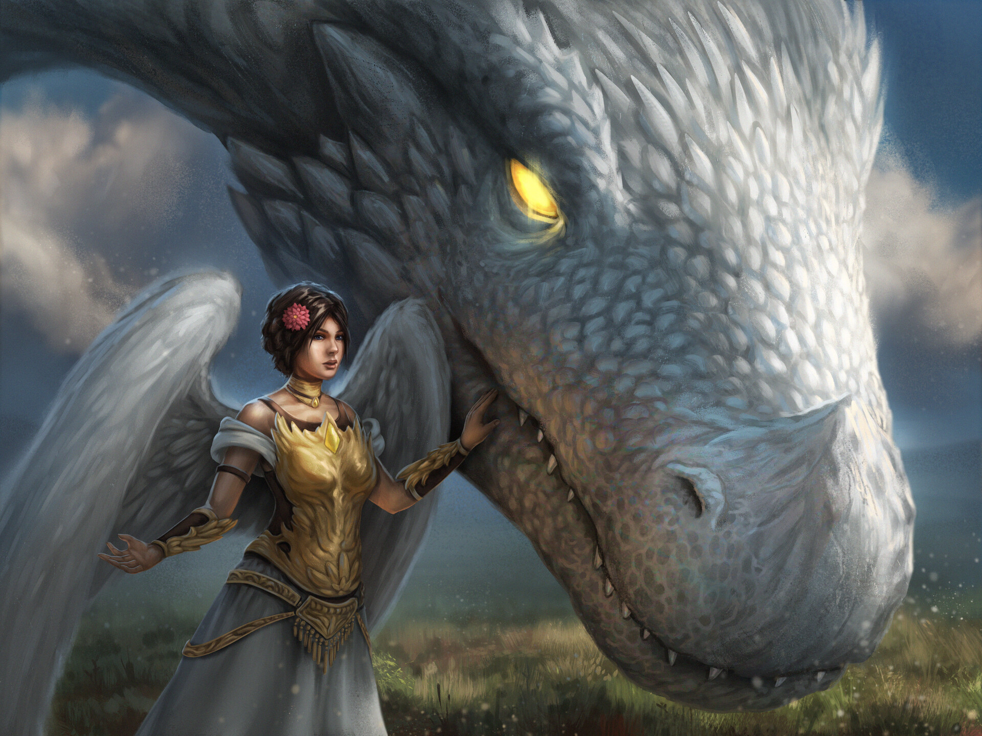 Angel and Dragon" by Bogdan Antoci : r/ImaginaryDragons