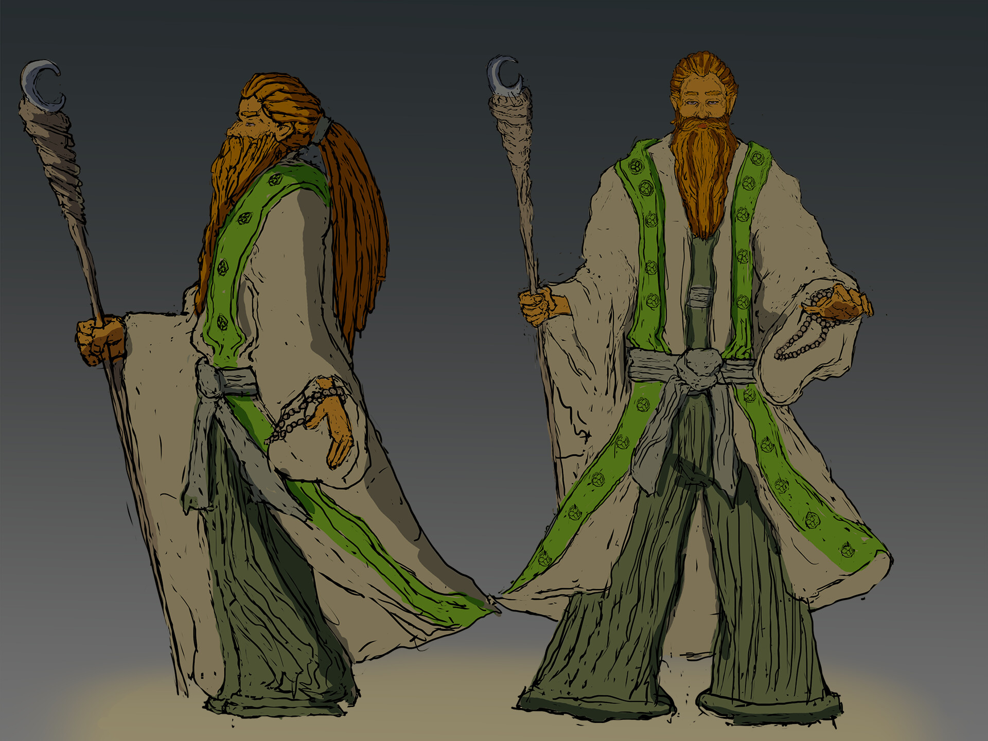 Paul Worley - King Arthur Character Concept Challenge