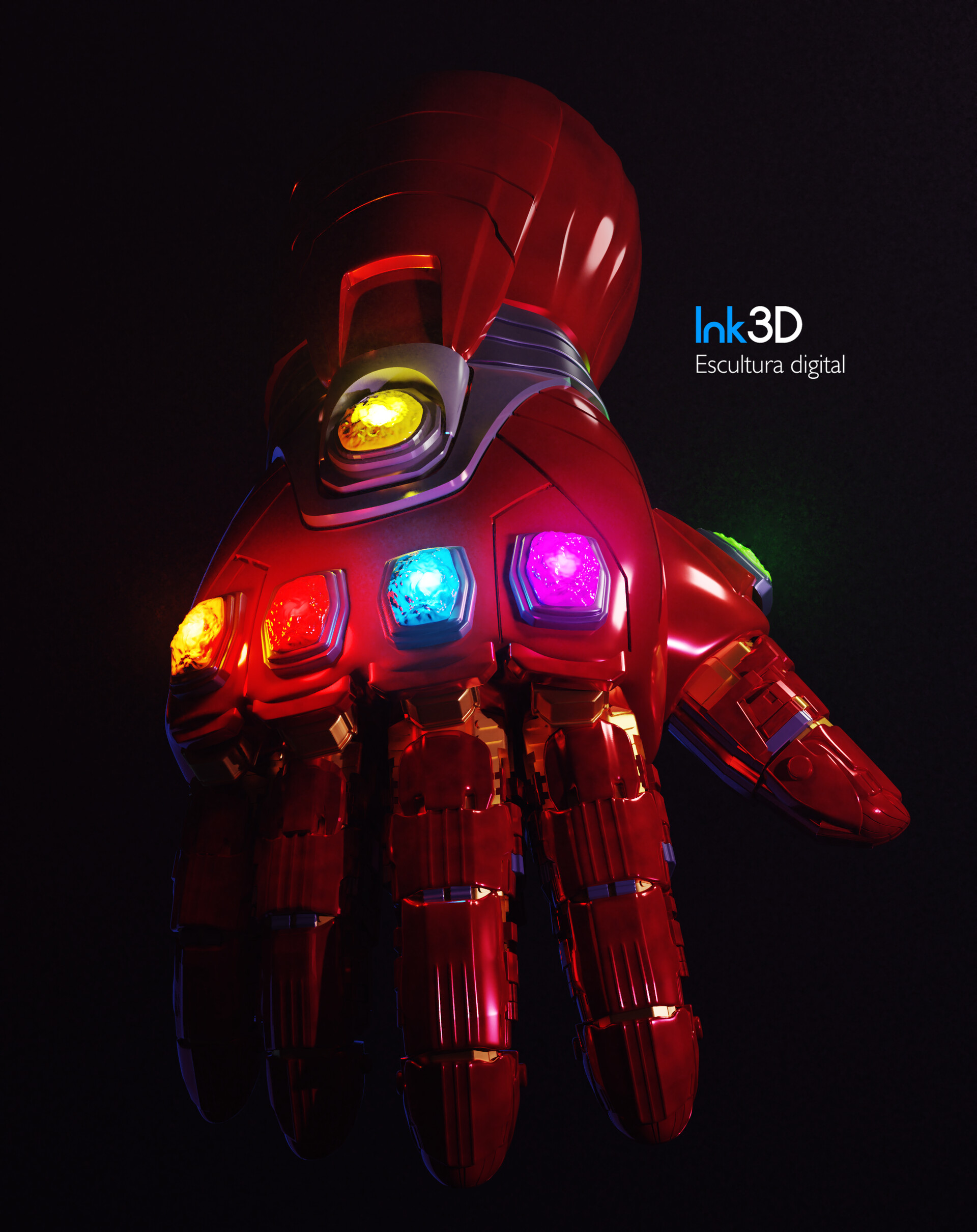 Tony stark nano gauntlet hotsell