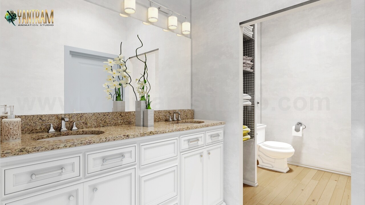 Artstation Modern Kitchen Living Room Combo Decorative Bathroom Interior Design Firms Bangkok Thailand Yantram Architectural Design Studio