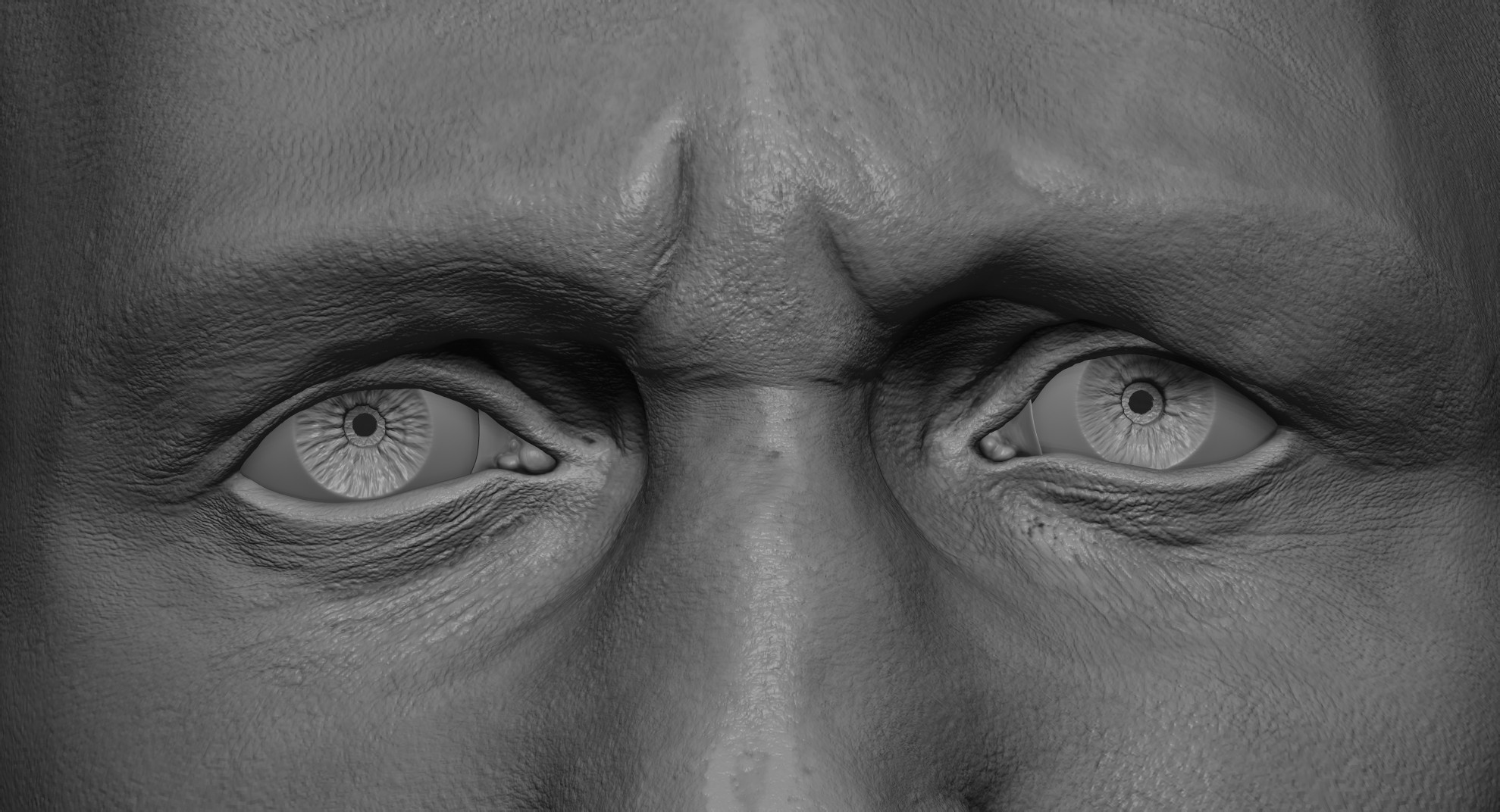 close up sculpting detail