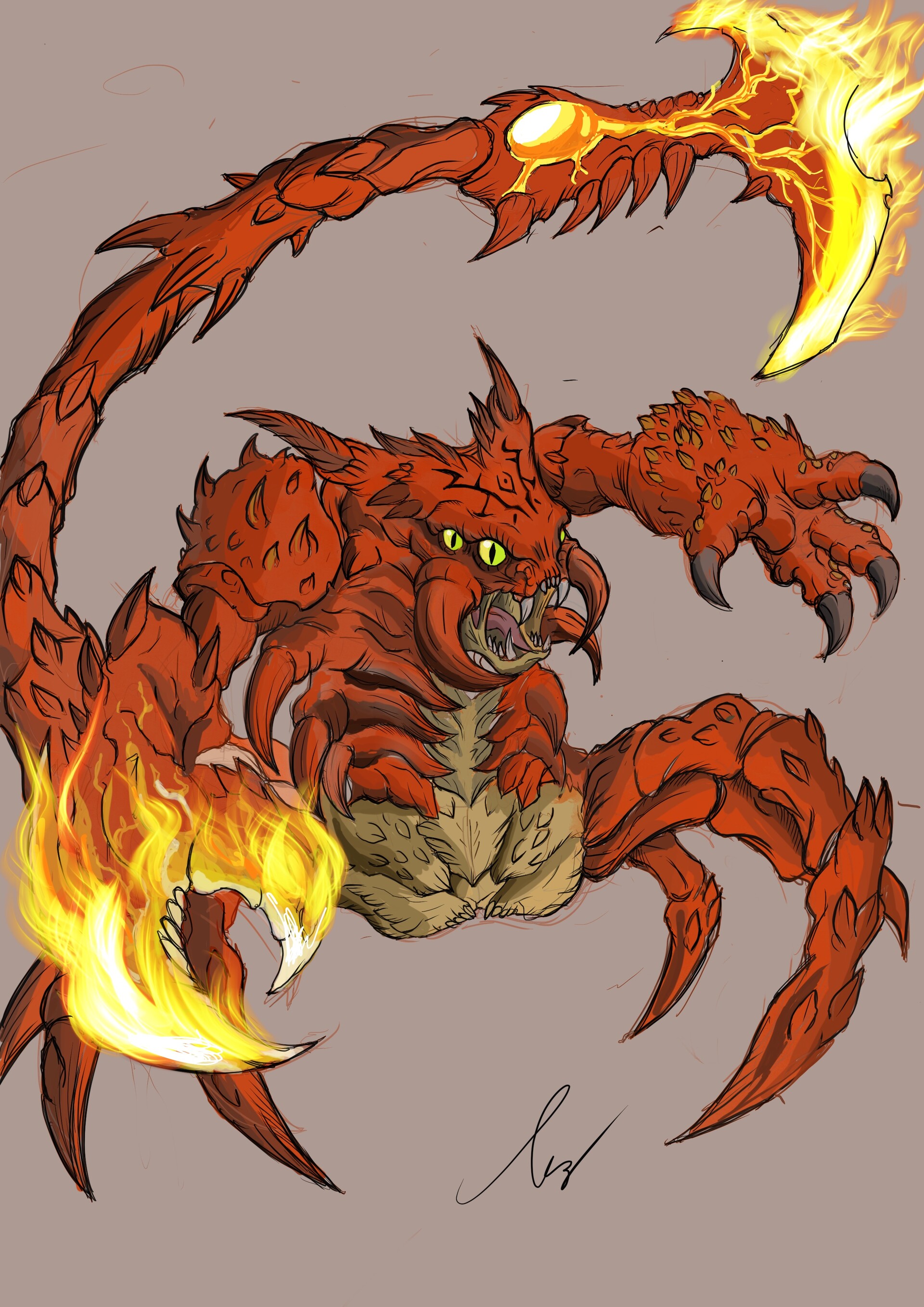 ArtStation Scorchion