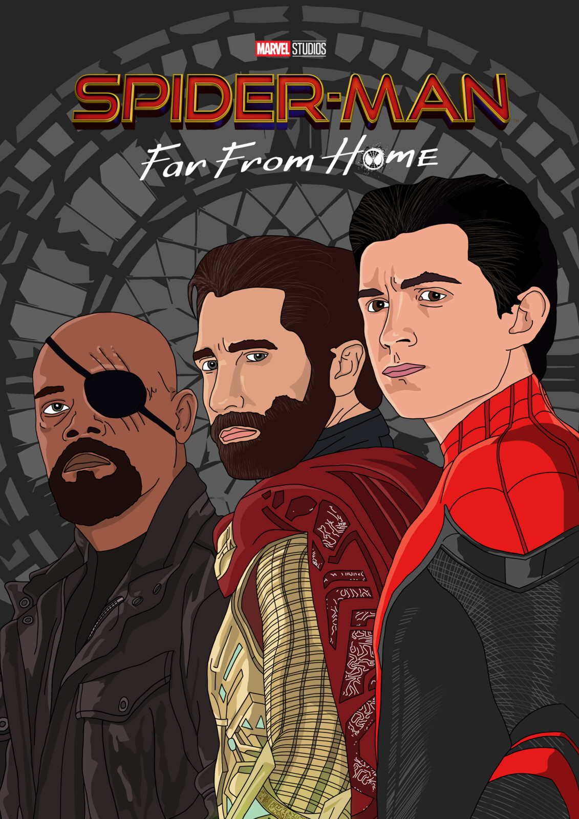 Artstation Spider Man Far From Home Poster Mxd Creations