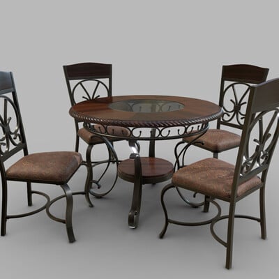 Timothy ahene dining table and chair set