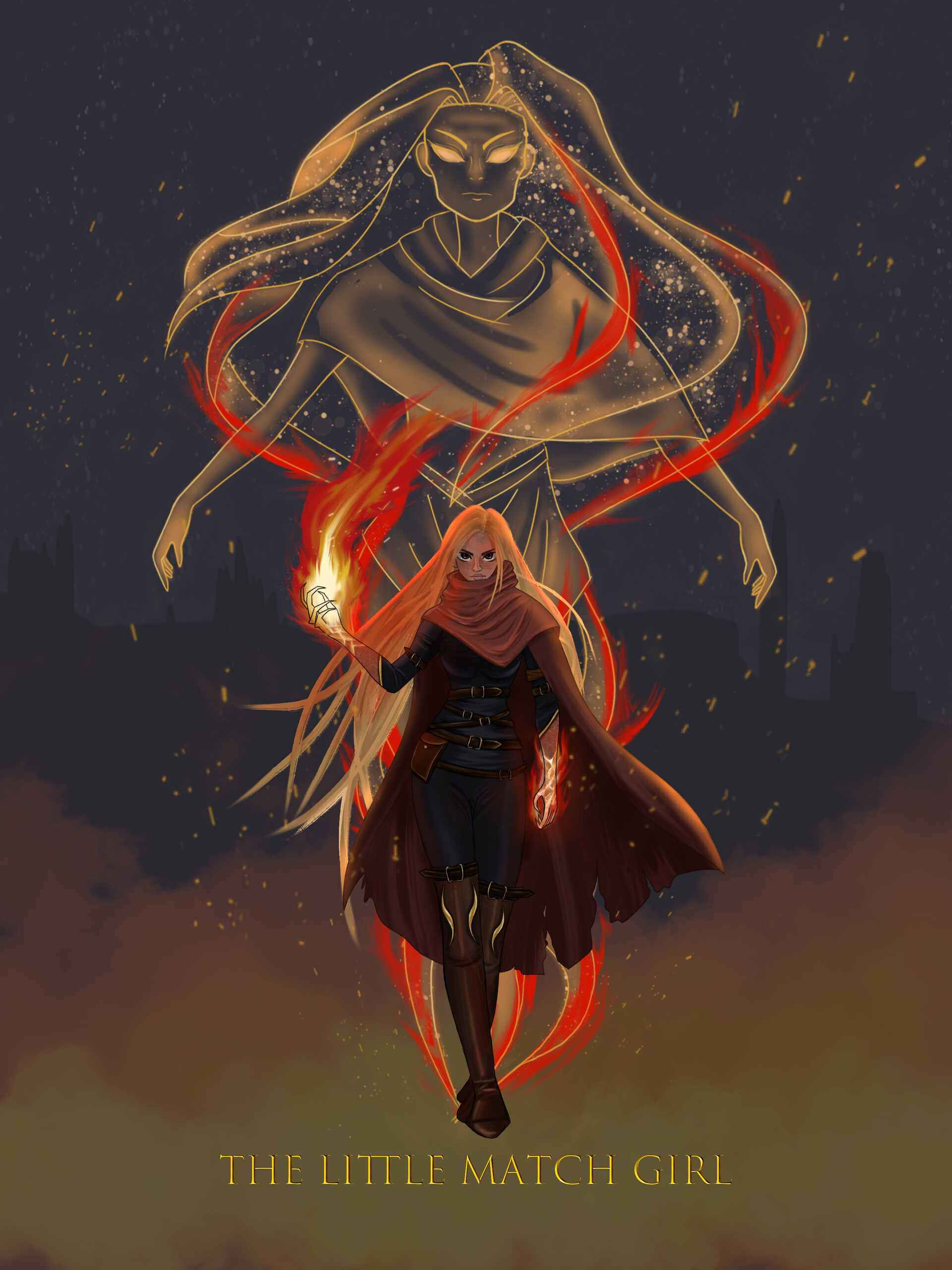 ArtStation - The little match girl
