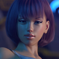 Artstation Kasta Gunner Girl Ix Str4hl 3d