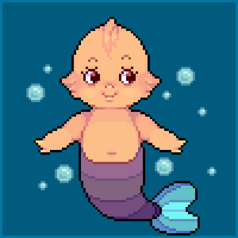Kewpie mermaid sales