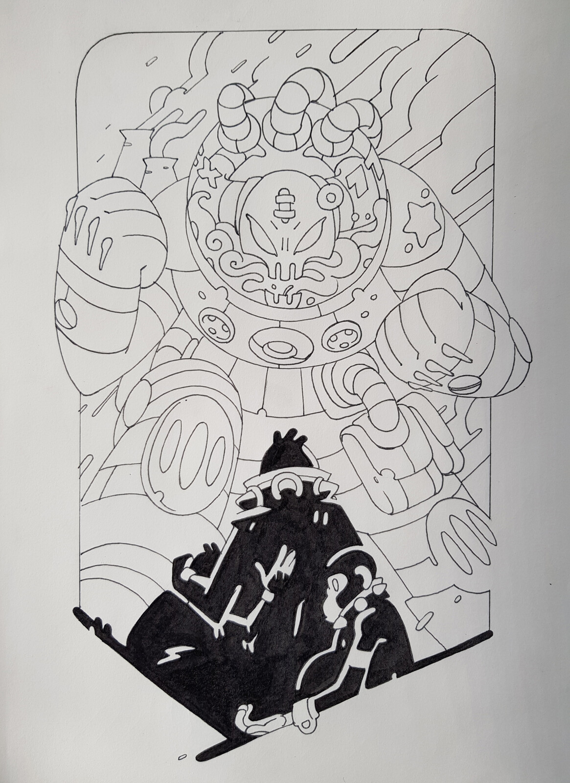 They were taking over Ink!